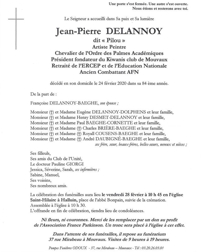 Delannoy Jean Pierre fp