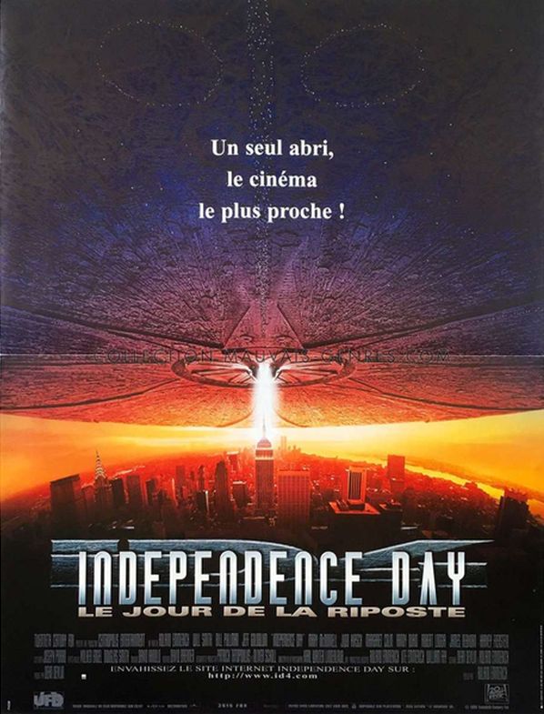 Affiche independence day a will smith roland emmerich