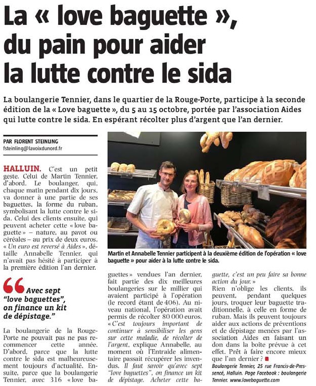 20181005 Boulangerie Tennier VdN revue de presse