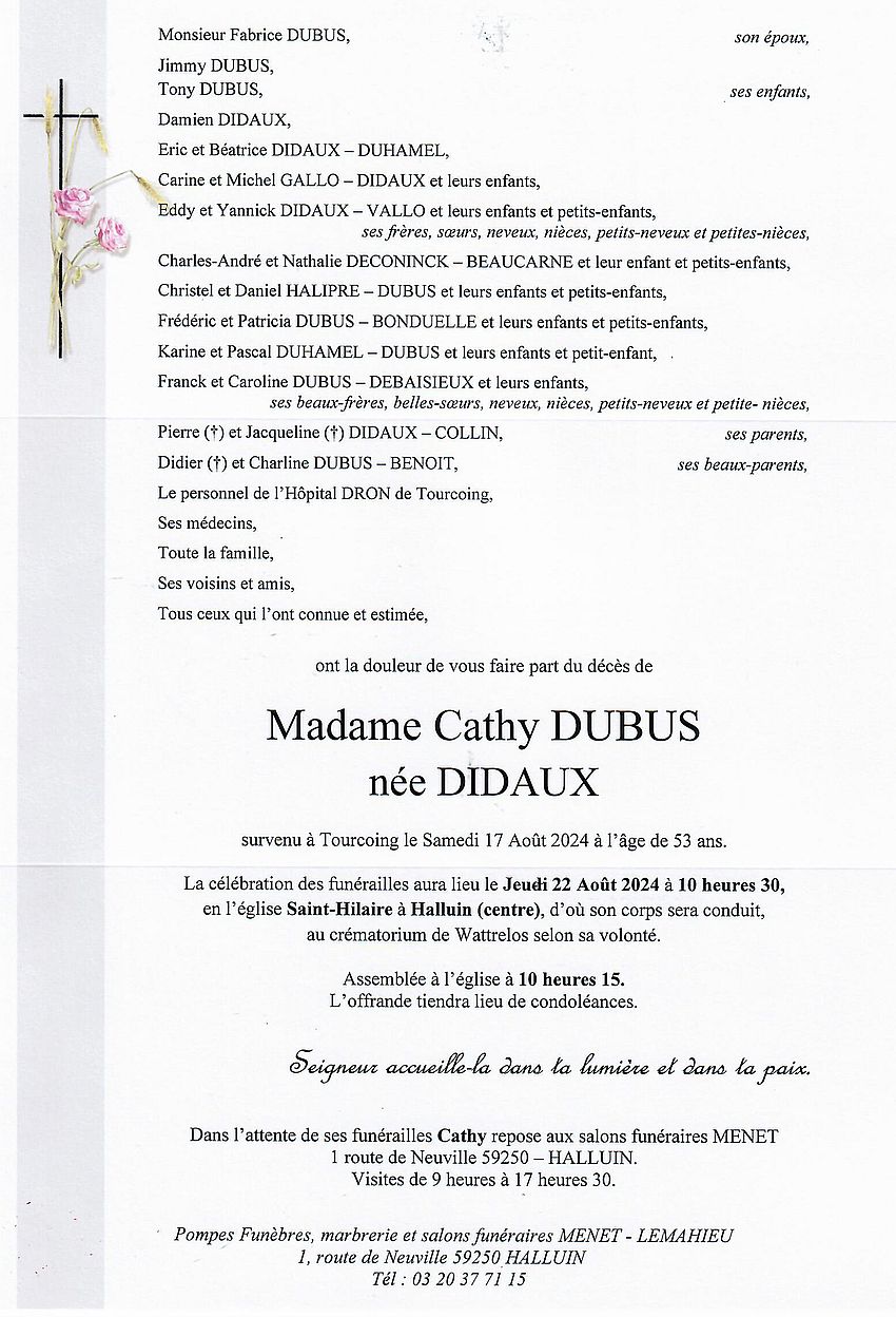 Dubus deces telechargement 1