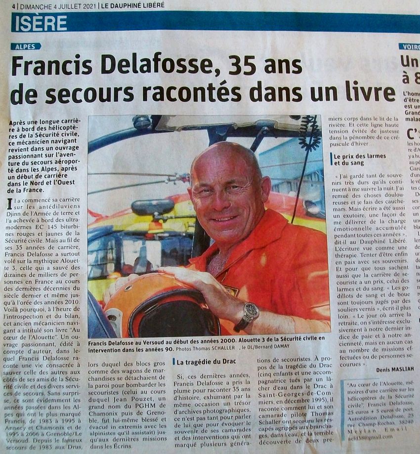 Francis Delafosse Livre article journal