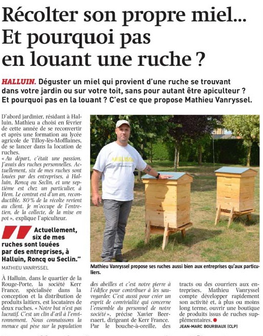 20170802location ruches NE revue de presse