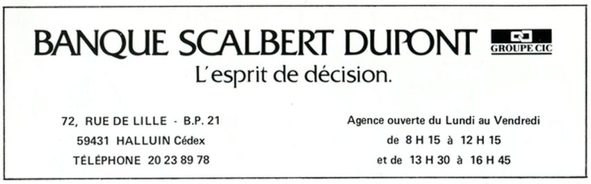 Banque Scalbert Dupont en 1989 img035