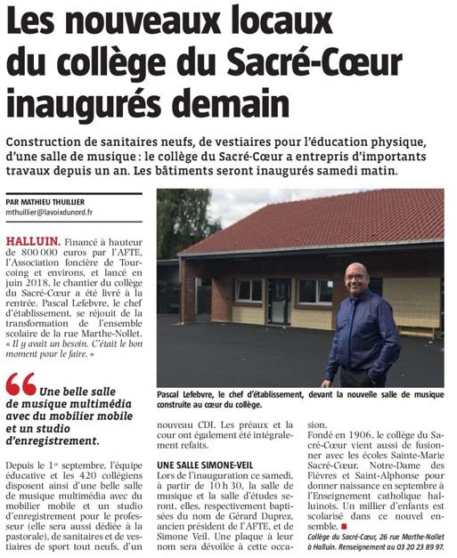 20190920 Rnovation Sacr Coeur VdNrevue de presse