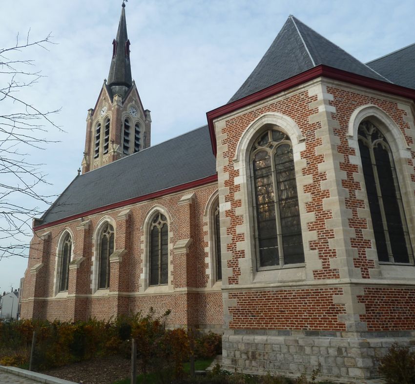 Eglise Bousbecque . lEglise Saint Martin 1
