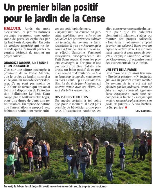 20170923 Jardin de la Cense VdN revue de presse