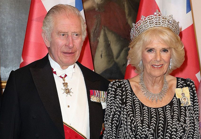 Couronnement 4 Charles III et Camilla en Allemagne le couple fait sensation au banquet d Etat