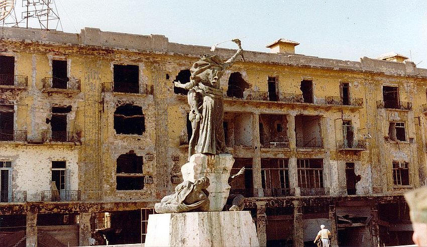 Liban Martyrs Square 1982