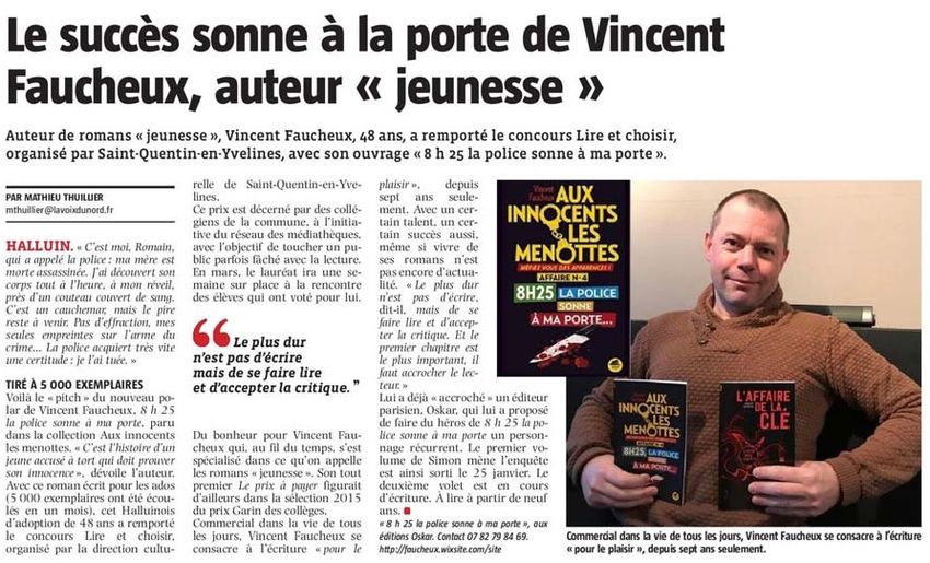 20180228 Livre Vincent Faucheux VdN revue de presse