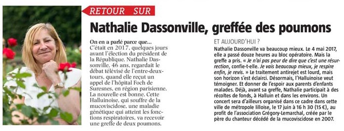 20180610 Nathalie Dassonville suite NE revue de presse