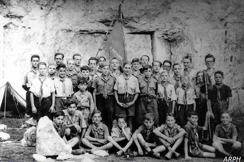 scout camp de St Gobain Aisne en aot 1944 6 001